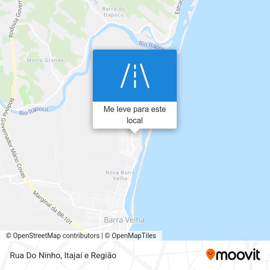 Rua Do Ninho mapa