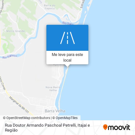Rua Doutor Armando Paschoal Petrelli mapa