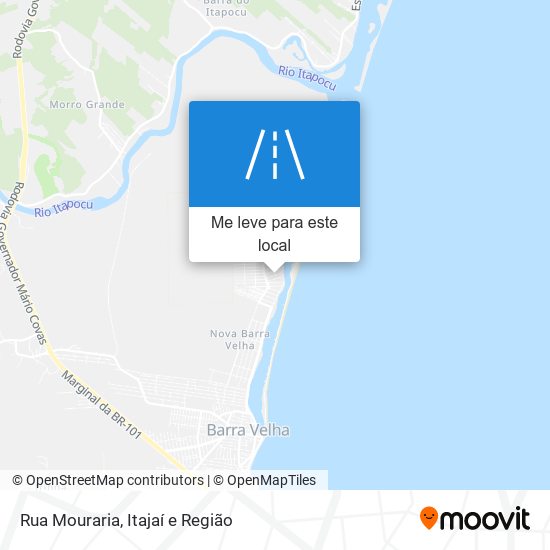 Rua Mouraria mapa