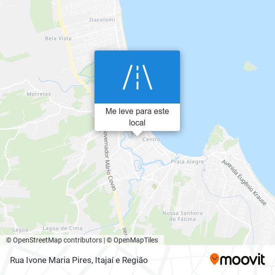 Rua Ivone Maria Pires mapa