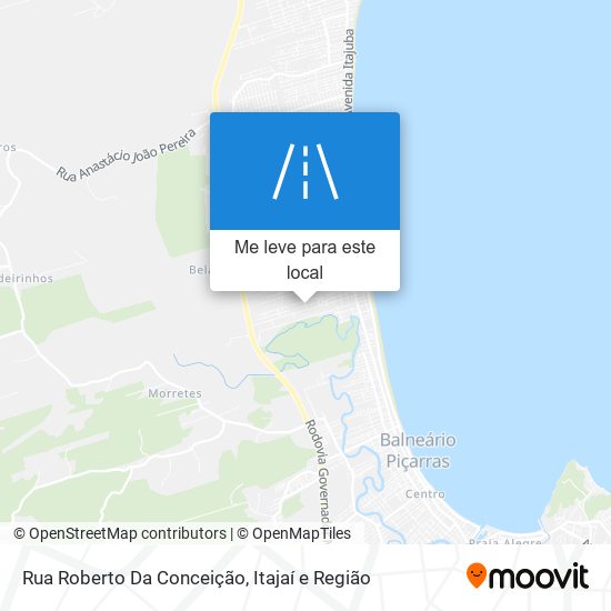 Rua Roberto Da Conceição mapa