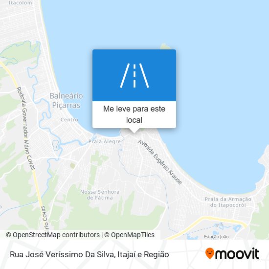 Rua José Veríssimo Da Silva mapa