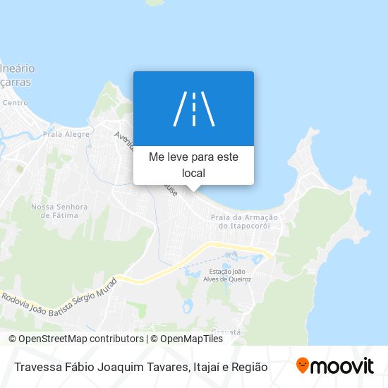 Travessa Fábio Joaquim Tavares mapa