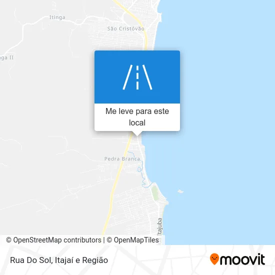 Rua Do Sol mapa