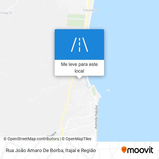 Rua João Amaro De Borba mapa