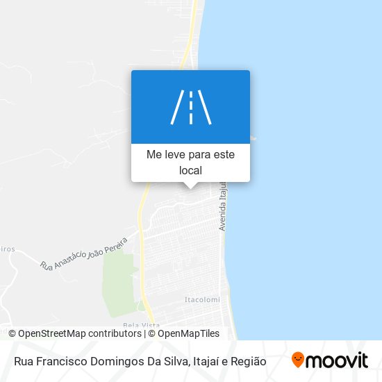 Rua Francisco Domingos Da Silva mapa