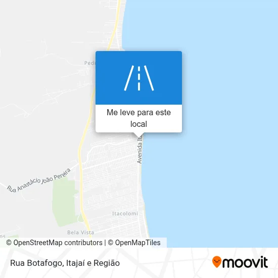 Rua Botafogo mapa