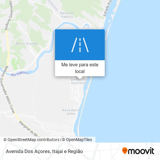 Avenida Dos Açores mapa