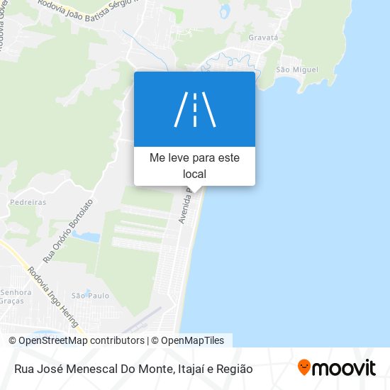 Rua José Menescal Do Monte mapa