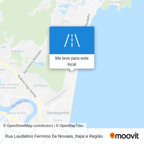 Rua Laudelino Fermino De Novaes mapa