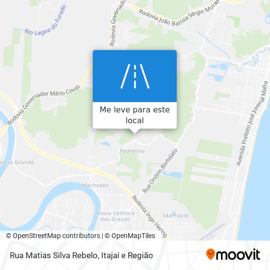 Rua Matias Silva Rebelo mapa