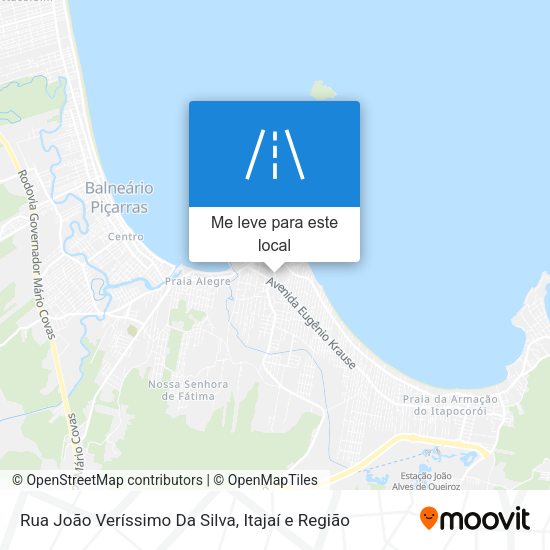 Rua João Veríssimo Da Silva mapa