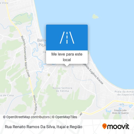 Rua Renato Ramos Da Silva mapa