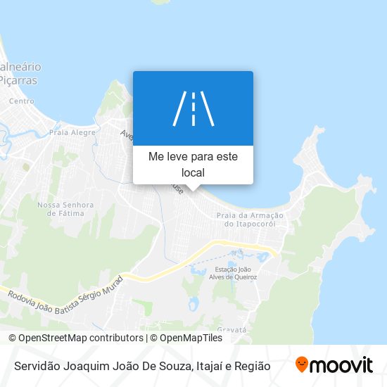 Servidão Joaquim João De Souza mapa