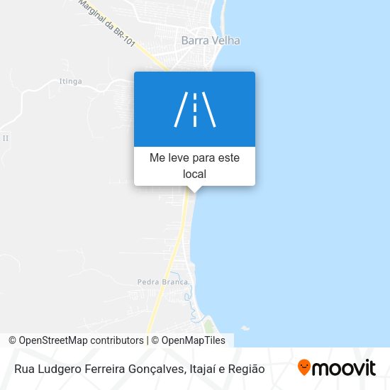 Rua Ludgero Ferreira Gonçalves mapa