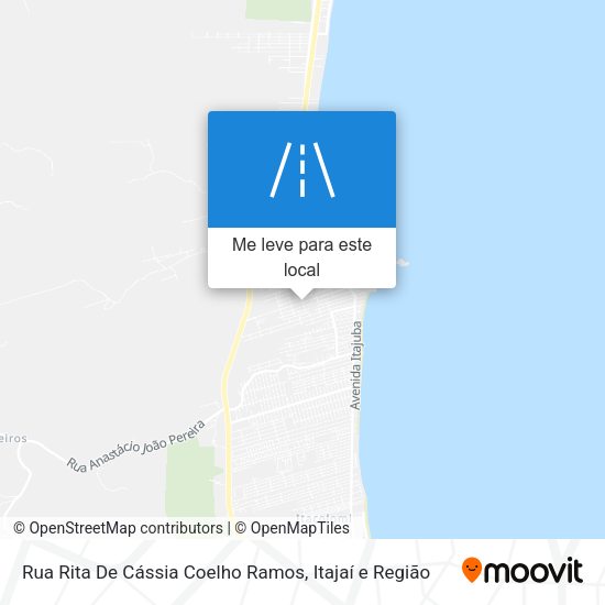 Rua Rita De Cássia Coelho Ramos mapa