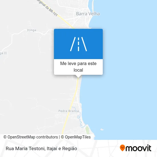 Rua Maria Testoni mapa