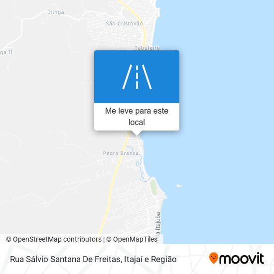 Rua Sálvio Santana De Freitas mapa