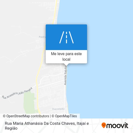 Rua Maria Athanásia Da Costa Chaves mapa