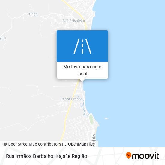 Rua Irmãos Barbalho mapa