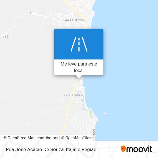 Rua José Acácio De Souza mapa