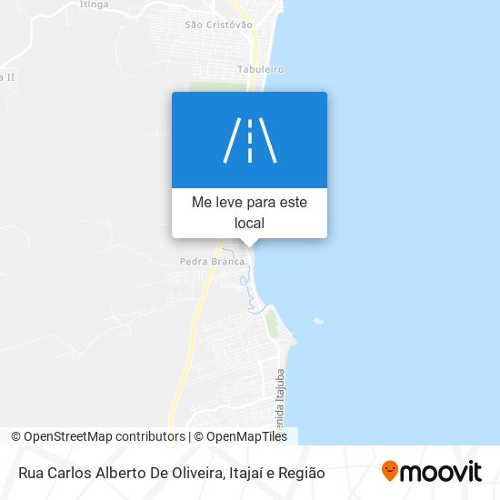 Rua Carlos Alberto De Oliveira mapa