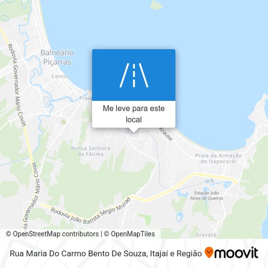 Rua Maria Do Carmo Bento De Souza mapa