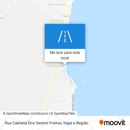 Rua Caetana Dos Santos Freitas mapa