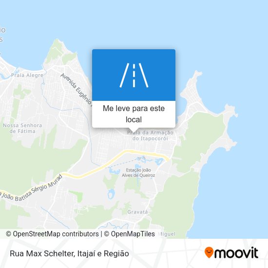Rua Max Schelter mapa