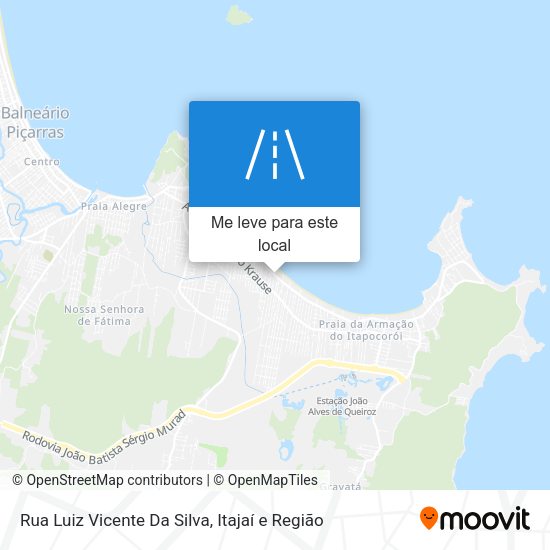 Rua Luiz Vicente Da Silva mapa