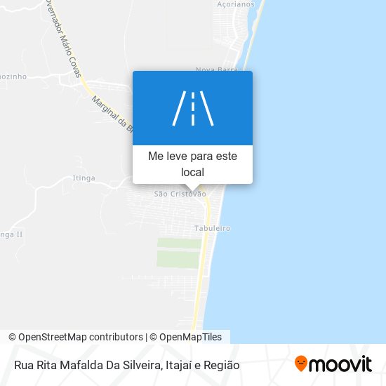 Rua Rita Mafalda Da Silveira mapa