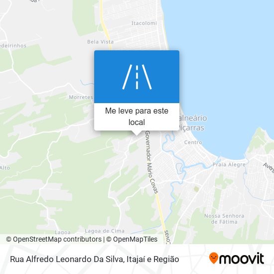 Rua Alfredo Leonardo Da Silva mapa