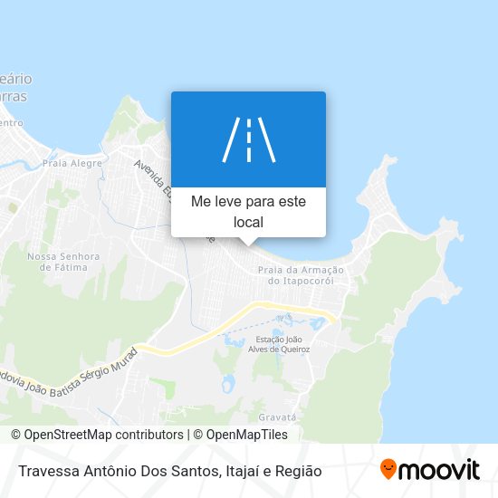 Travessa Antônio Dos Santos mapa