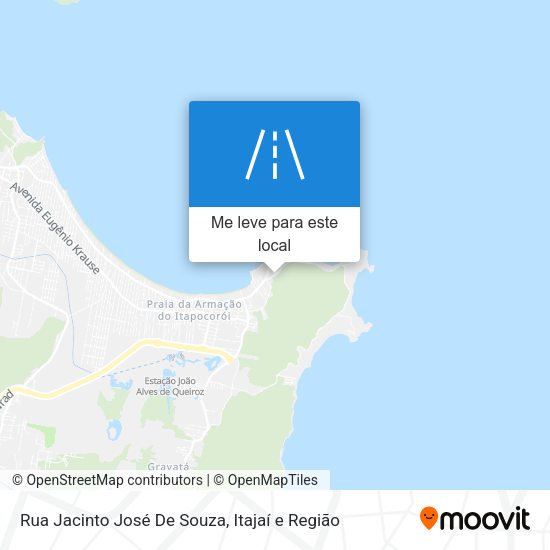 Rua Jacinto José De Souza mapa