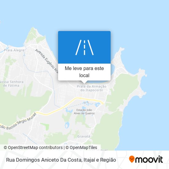 Rua Domingos Aniceto Da Costa mapa