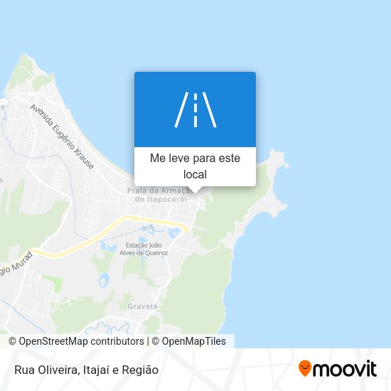 Rua Oliveira mapa