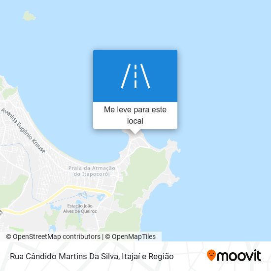 Rua Cândido Martins Da Silva mapa