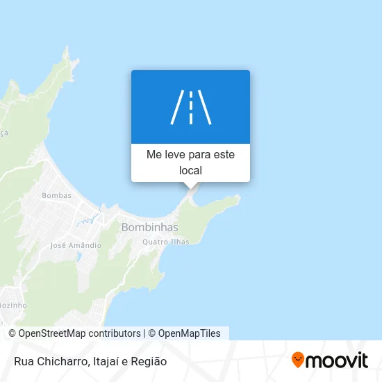 Rua Chicharro mapa
