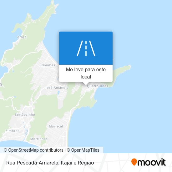 Rua Pescada-Amarela mapa