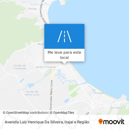 Avenida Luiz Henrique Da Silveira mapa