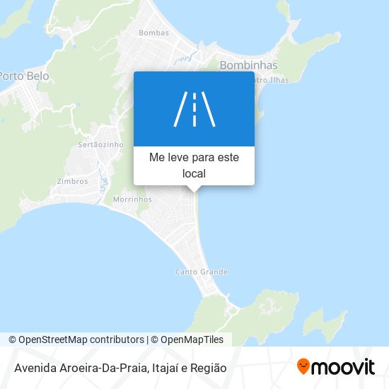 Avenida Aroeira-Da-Praia mapa