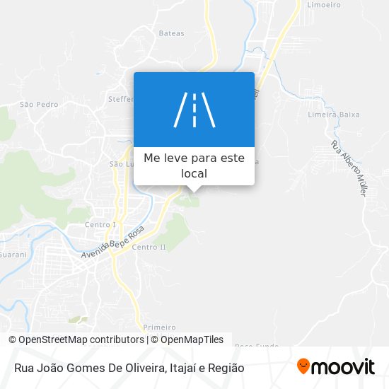 Rua João Gomes De Oliveira mapa