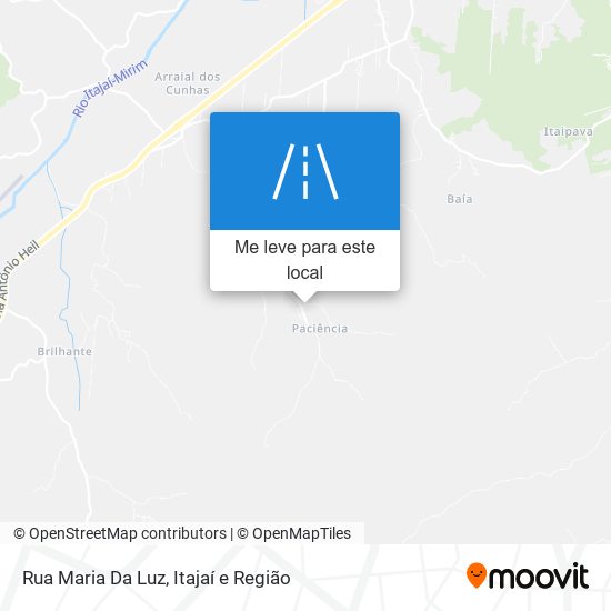 Rua Maria Da Luz mapa