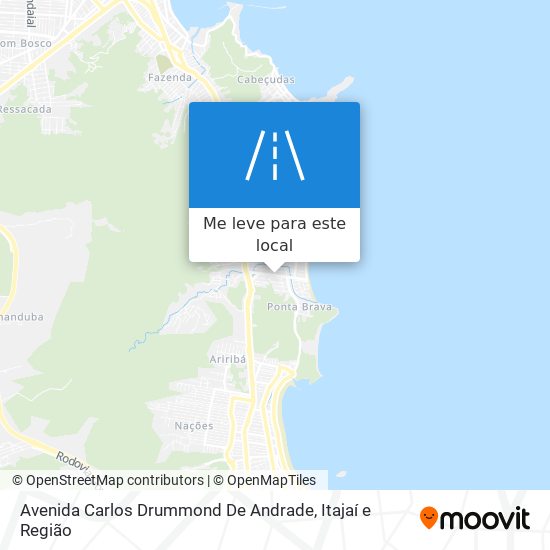 Avenida Carlos Drummond De Andrade mapa