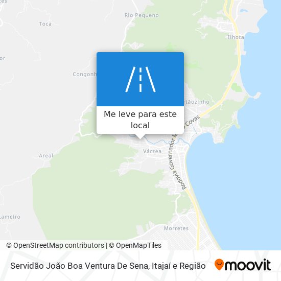 Servidão João Boa Ventura De Sena mapa