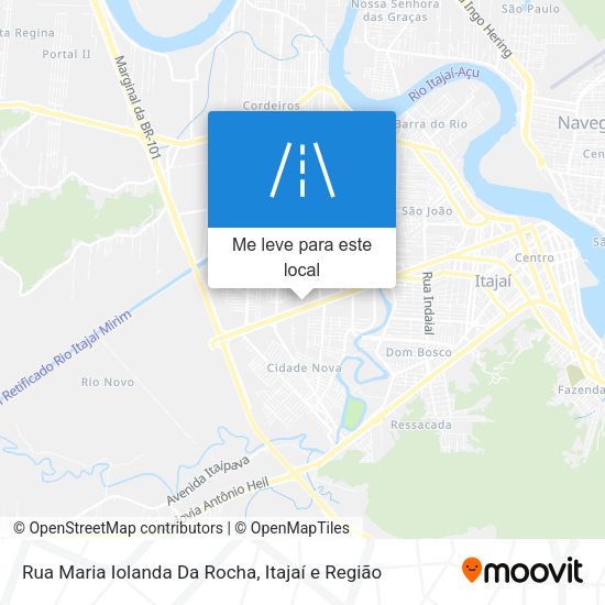 Rua Maria Iolanda Da Rocha mapa