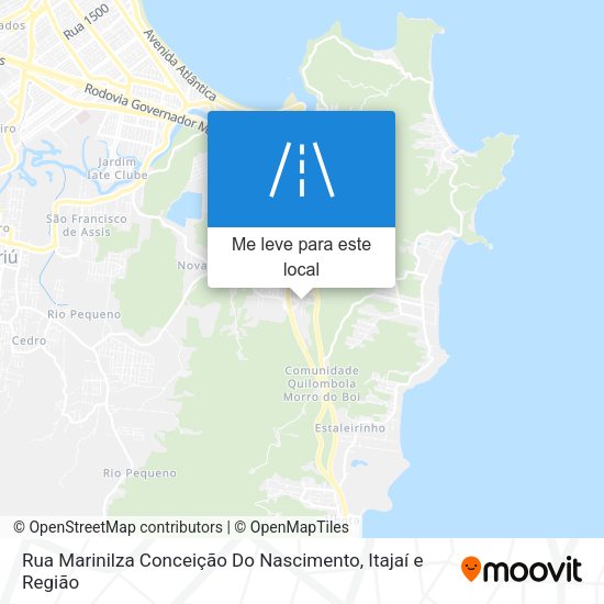 Rua Marinilza Conceição Do Nascimento mapa