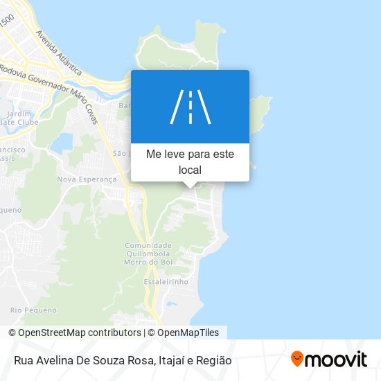 Rua Avelina De Souza Rosa mapa