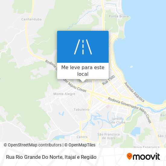Rua Rio Grande Do Norte mapa