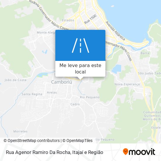 Rua Agenor Ramiro Da Rocha mapa